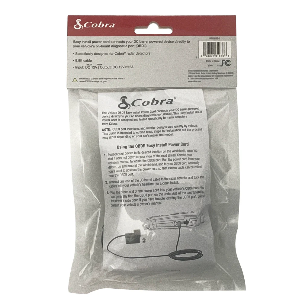 Easy Hardwire Kit - OBDII to Barrel Connector - Image 7